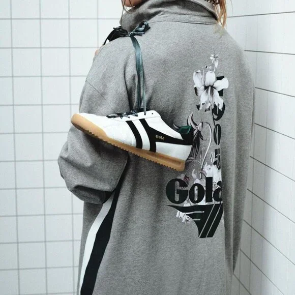 Gola x Anthropologie Team Jersey Mini Dress Floral Graphic Striped XS NWT 276464 - Picture 2 of 10